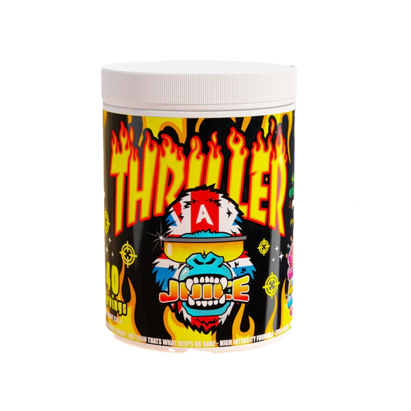 Gorillalpha Thriller Juice 520g - Raspberry & Lemonade Slushy - Pre Workout at MySupplementShop by Gorillalpha