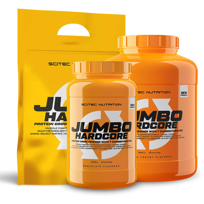 SciTec Jumbo Hardcore, Bananenjoghurt – 1530 Gramm