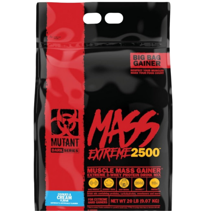 Mutant Mutant Mass Extreme 9,07 kg Kekse und Sahne