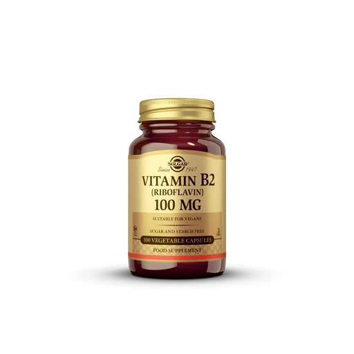 Solgar Vit B2 100mg 36x100 CAP