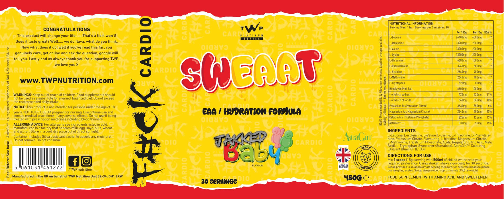 TWP SWEAAT 450g