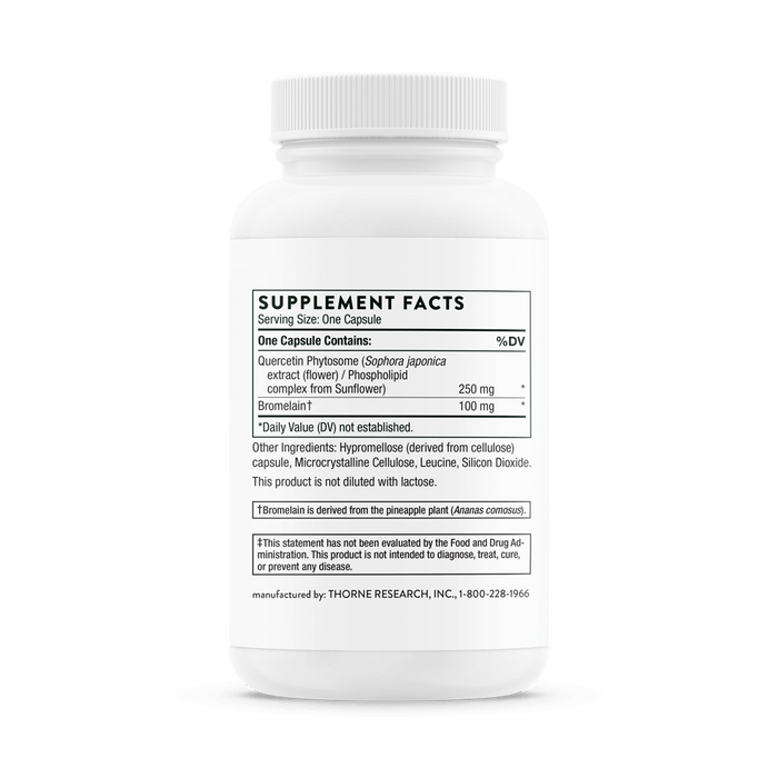 Thorne Research Quercenase 60 Capsules - Immune Support at MySupplementShop by Thorne