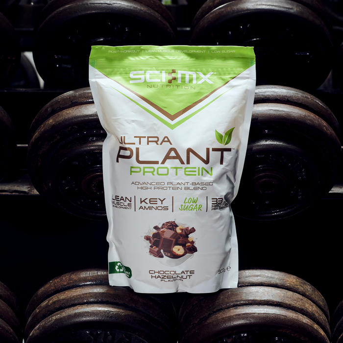 Sci-MX Ultra Plant Protein 900g | 33g Vegan Protein | Dairy-Free & BCAA-Rich