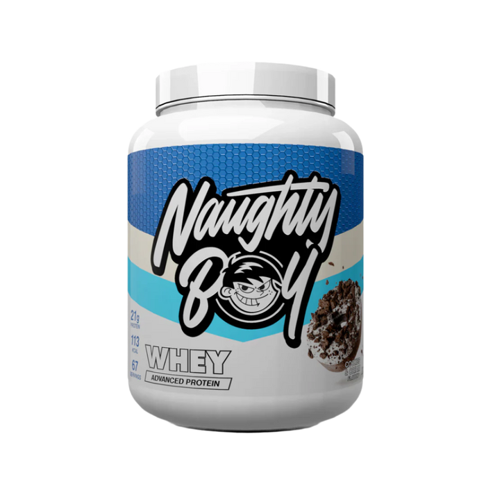 NaughtyBoy Advanced Whey Protein 2kg- 67 Servings (Multiple Flavours Available)