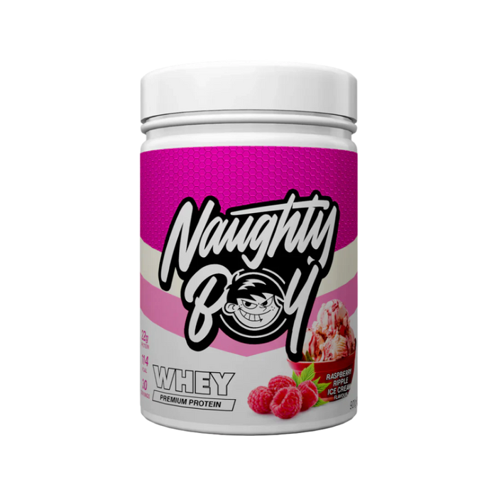 Naughty Boy Advanced Whey Protein 900g - 30 Servings (Multiple Flavours Available) - Raspberry Ripple Ice Cream - Whey Protein at MySupplementShop by Naughty Boy