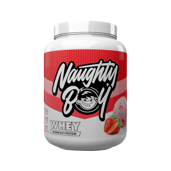 NaughtyBoy Advanced Whey Protein 2kg- 67 Servings (Multiple Flavours Available)