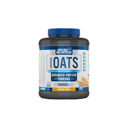 Applied Nutrition Critical Oats 3kg - Golden Syrup - Sports Nutrition at MySupplementShop by Applied Nutrition