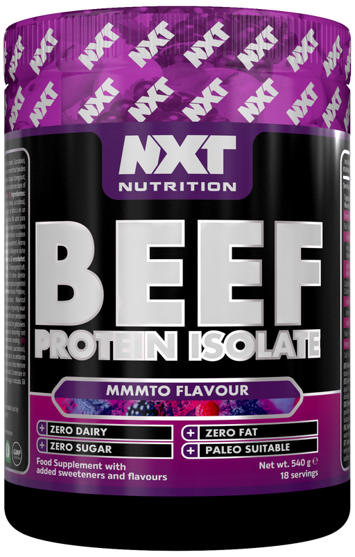 NXT Nutrition Beef Protein Isolate 540g - Mmmto - Protein Powder at MySupplementShop by Nxt Nutrition
