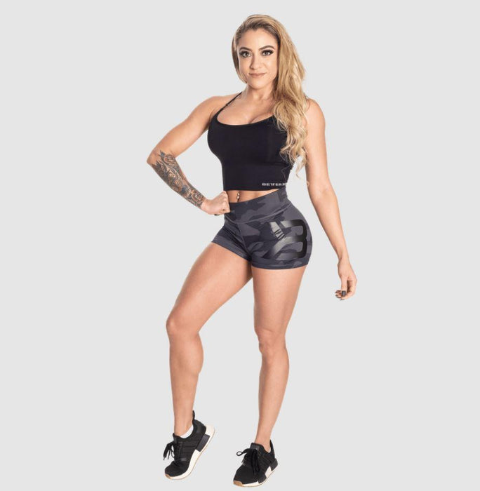 Better Bodies Gracie Hotpants- Dark Camo - Hotpants at MySupplementShop by Better Bodies