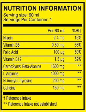 Cellucor C4 Energy Shot 12x60ml