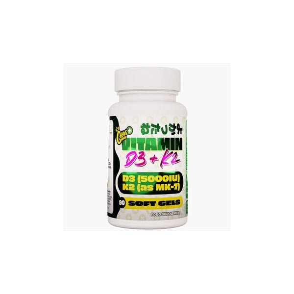 Chaos Crew Vitamin D3 + K2 - 90 softgels - Sports Nutrition at MySupplementShop by Chaos Crew