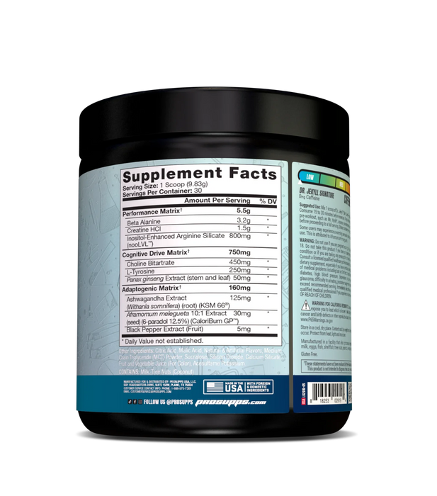 Dr. Jekyll® Signature V2 | Stimulant-Free Pre-Workout | Focus & Endurance