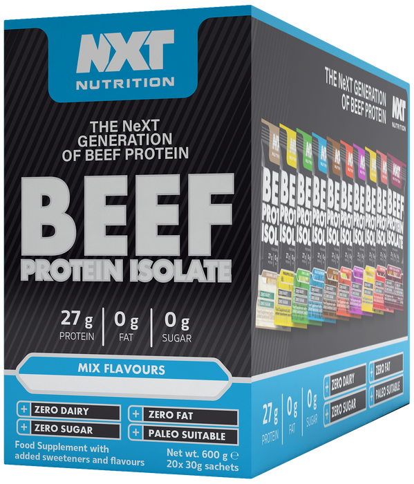 NXT Nutrition Beef Protein Isolate - 20 Sachets