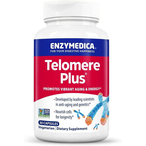 Enzymedica Telomere Plus 30 Capsules Best Value Nutritional Supplement at MYSUPPLEMENTSHOP.co.uk