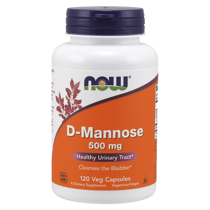 NOW Foods D-Mannose, 500mg - 240 vcaps