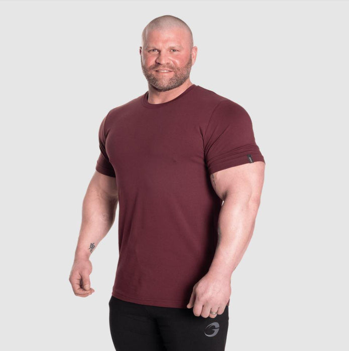 MySupplementShop T-Shirt GASP Classic Tapered Tee - Maroon by Gasp