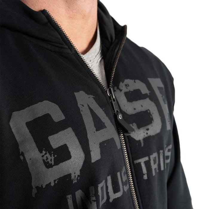 GASP Layered Hood Washed Black