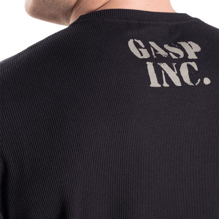 GASP Thermal Gym Sweater - Asphalt