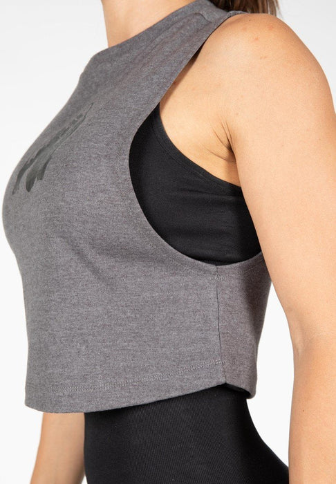 Gorilla Wear Addison Drop Armhole Tank Top Grey