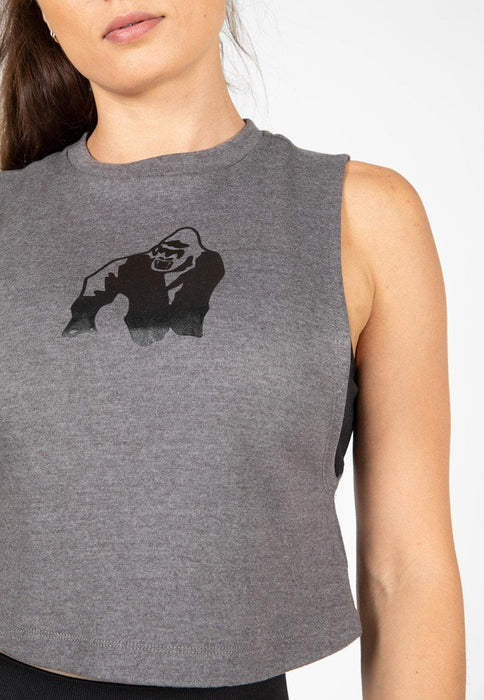 Gorilla Wear Addison Drop Armhole Tank Top Grey