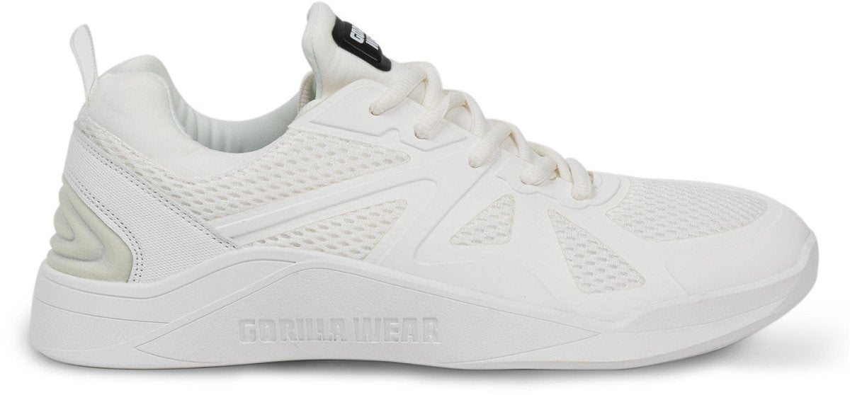 Gorilla Wear Gym Hybrids - White/White