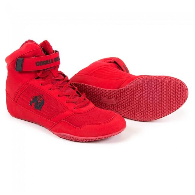 Gorilla Wear High Tops - Red - US5/EU37/UK3 - Footwear at MySupplementShop by Gorilla Wear