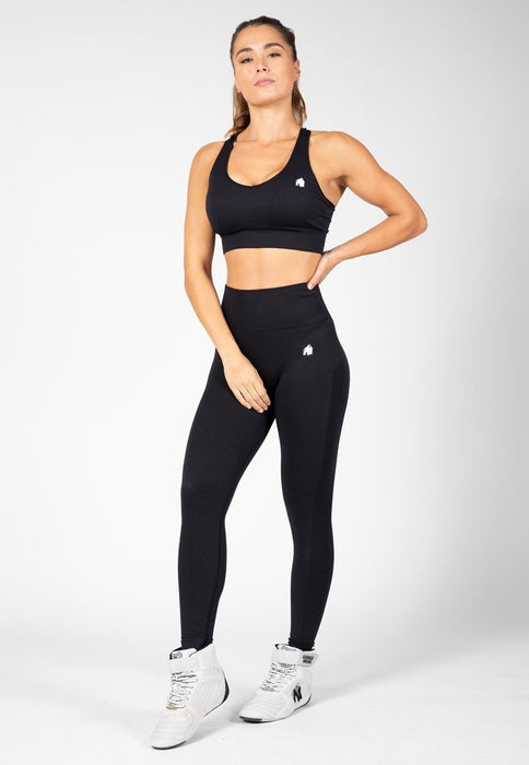 Gorilla Wear Hilton Seamless Leggings - Black