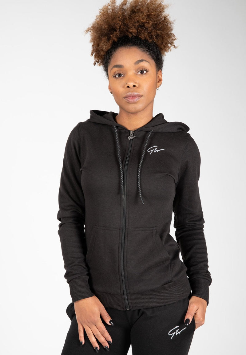 Gorilla Wear Pixley Zipped Hoodie - Black