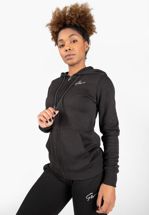 Gorilla Wear Pixley Zipped Hoodie - Black