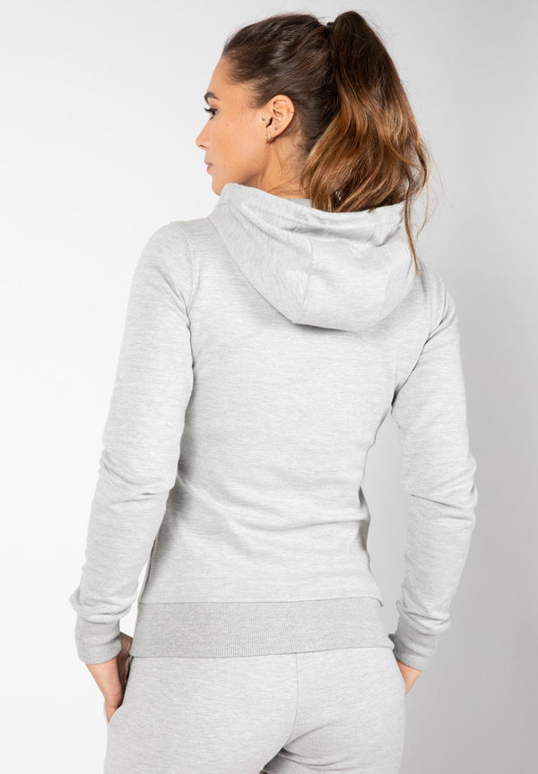 Gorilla Wear Pixley Zipped Hoodie - Grey - XS - Hoodie at MySupplementShop by Gorilla Wear