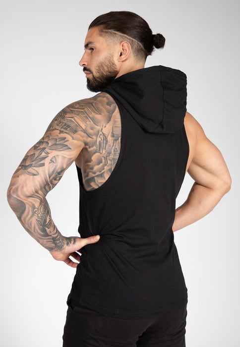 Gorilla Wear Rogers Hooded Tank Top - Black