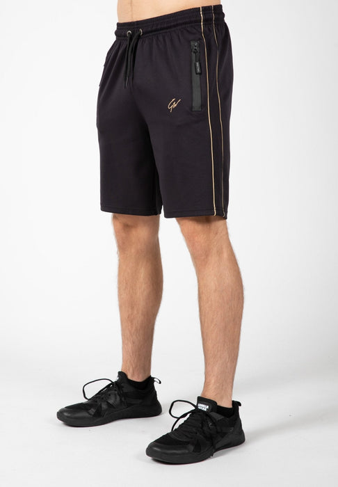 Gorilla Wear Wenden Track Shorts Black/Gold