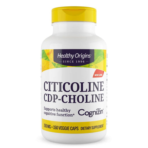 Healthy Origins Cognizin Citicoline 250mg 150 Veggie Capsules | Premium Supplements at MYSUPPLEMENTSHOP