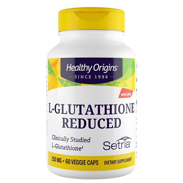 Healthy Origins L-Glutathione Reduced 250mg 60 Veggie Capsules