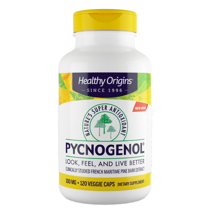 Healthy Origins Pycnogenol 100 mg 120 Veggie Capsules