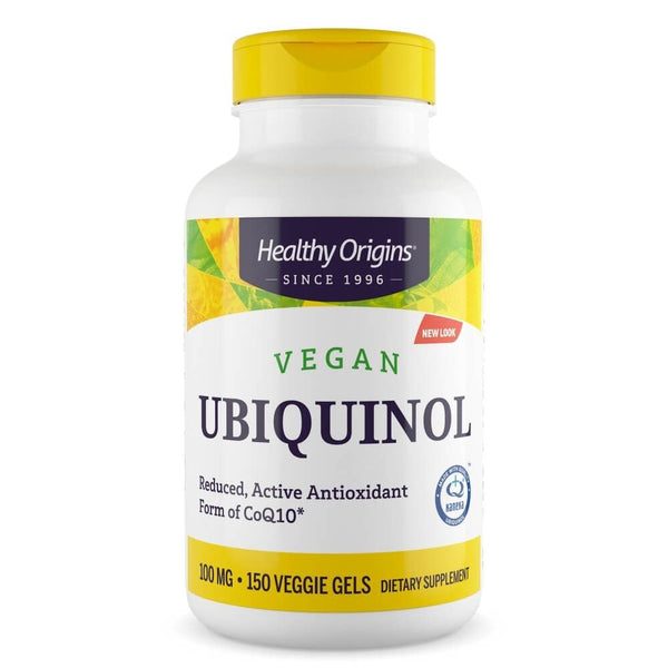 Healthy Origins Vegan Ubiquinol 100mg 150 Softgels - Cellular Health at MySupplementShop by Healthy Origins