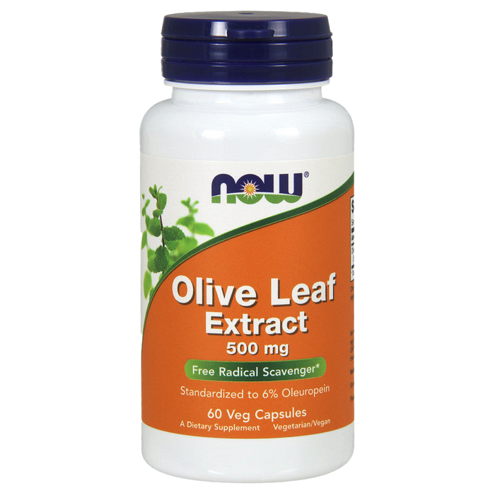 NOW Foods Olive Leaf Extract, 500mg - 60 vcaps