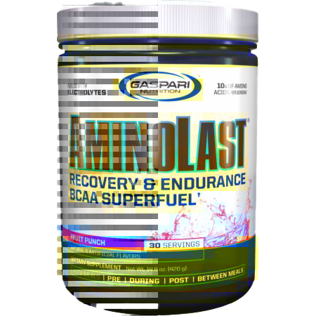 Gaspari Nutrition Aminolast, Lemon Ice - 420 grams