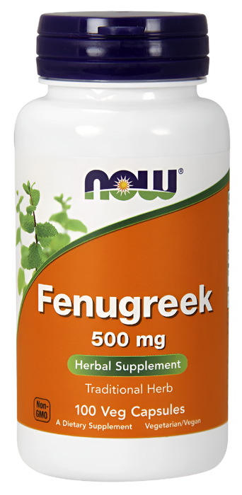 NOW Foods Fenugreek, 500mg - 100 vcaps