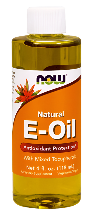 NOW Foods Vitamin E Natural Liquid - 118 ml.