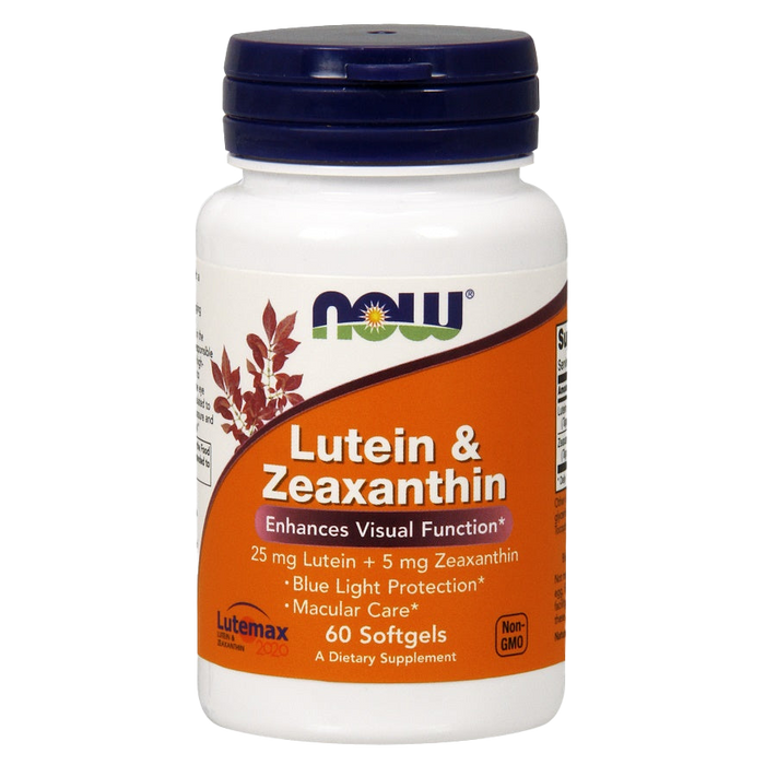 NOW Foods Lutein & Zeaxanthin - 60 softgels