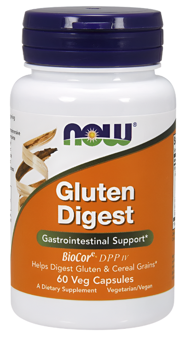 NOW Foods Gluten Digest - 60 vcaps