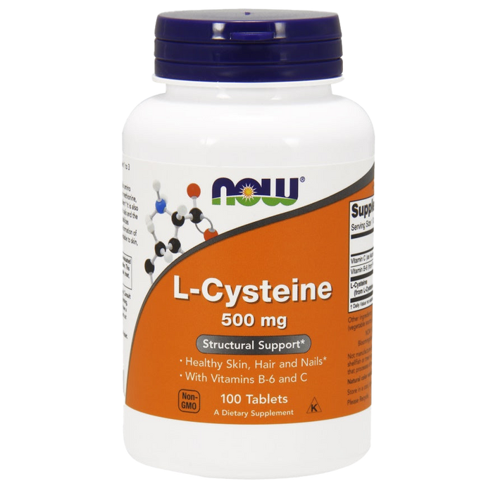 NOW Foods L-Cysteine, 500mg - 100 tablets