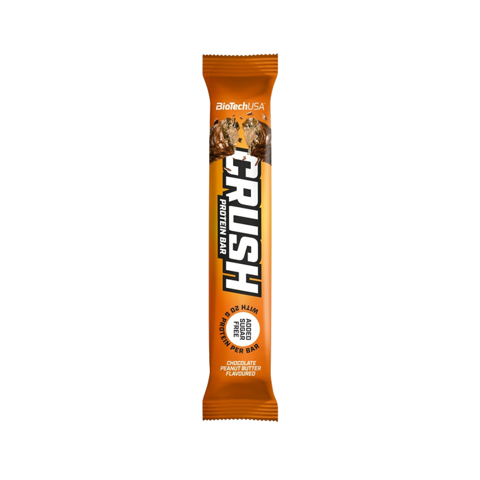 BioTechUSA Crush Bar, Chocolate Peanut Butter - 12 x 64g