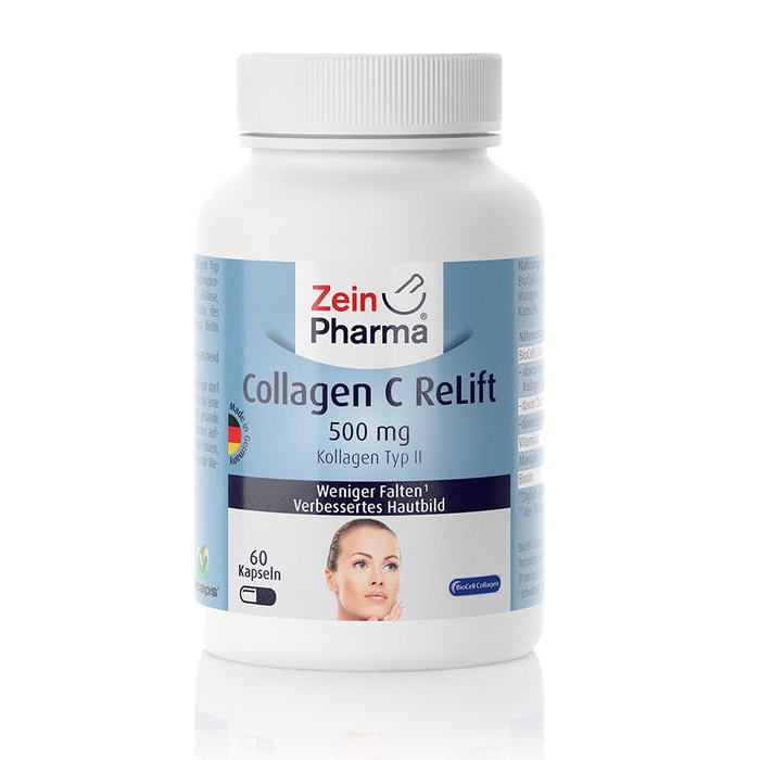 Zein Pharma Collagen C ReLift, 500mg - 60 caps