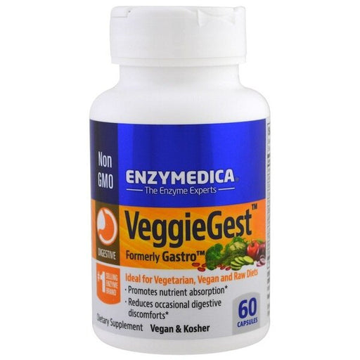 Enzymedica VeggieGest - 60 caps Best Value Nutritional Supplement at MYSUPPLEMENTSHOP.co.uk