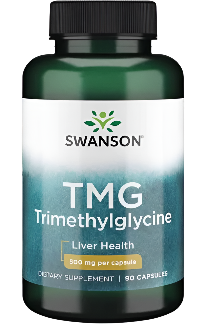 Swanson TMG (Trimethylglycine), 500mg - 90 caps