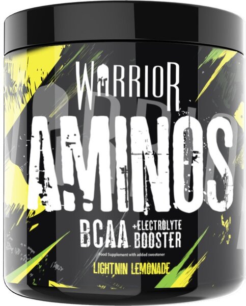 Warrior Aminos BCAA, Blazin Blue Raz – 360 Gramm