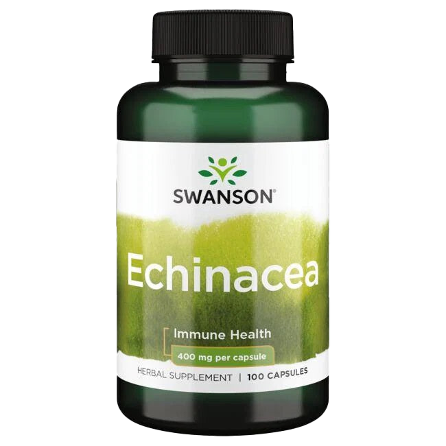 Swanson Echinacea, 400 mg – 100 Kapseln