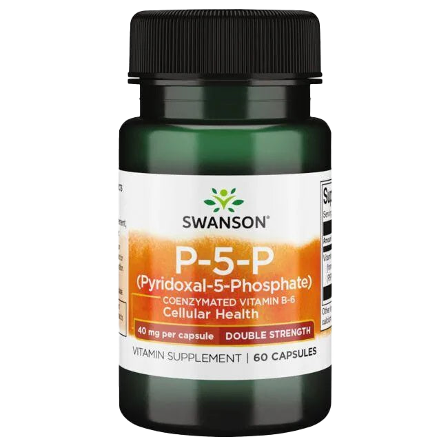 Swanson P-5-P (Pyridoxal-5-Phosphate), 40mg - 60 caps